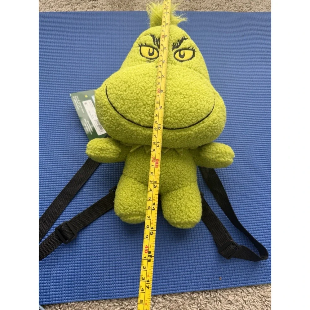 NEW The Dr. Seuss Grinch Sherpa Plush Kids' Plush 15/16